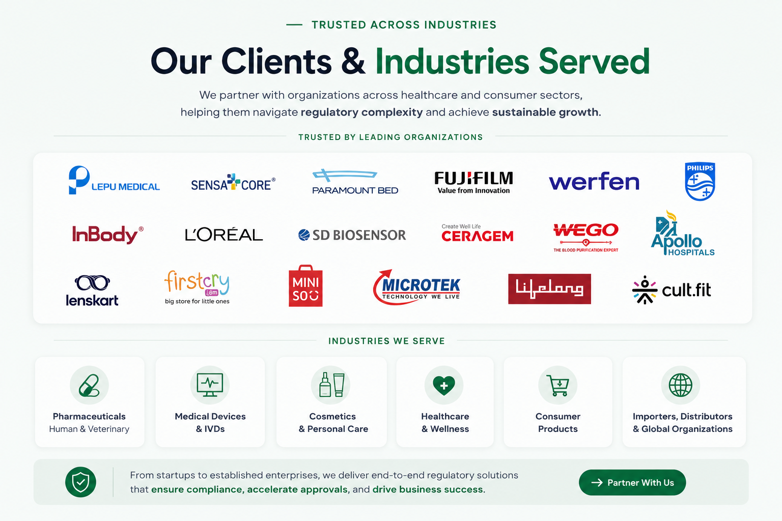 Clients & Industries We Serve